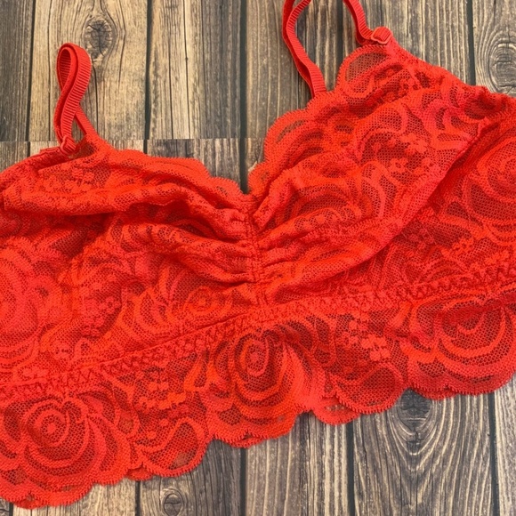 PINK Victoria's Secret Other - Victoria Secret Pink red laced Bralette